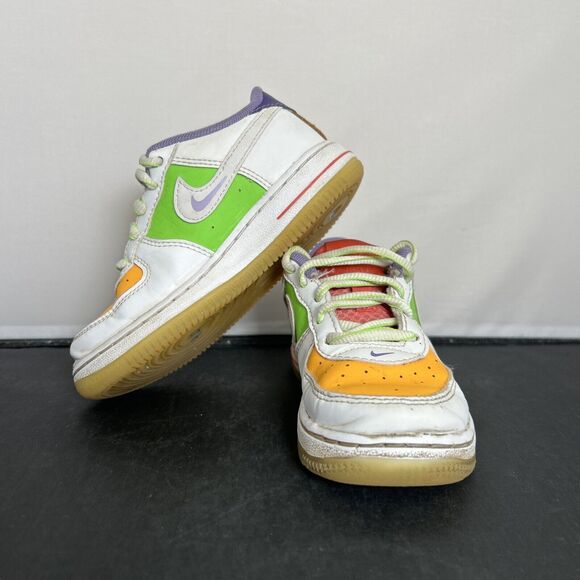 Nike Air Force 1 LV8 Toddler Size 9C Buzz Lightyear Benefits Charity - Picture 1 of 14